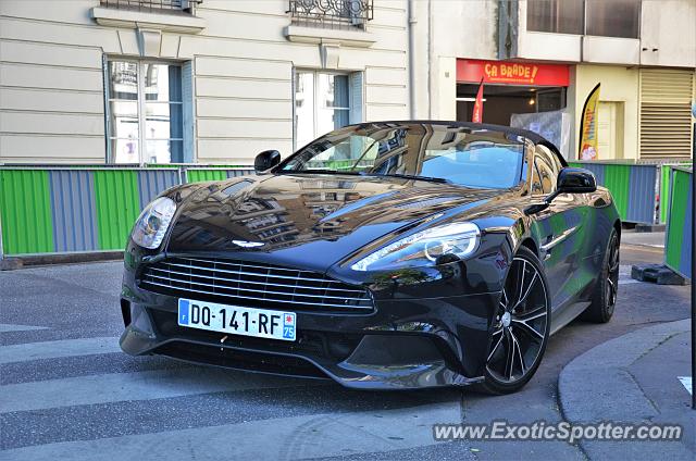 Aston Martin Vanquish spotted in Paris, France