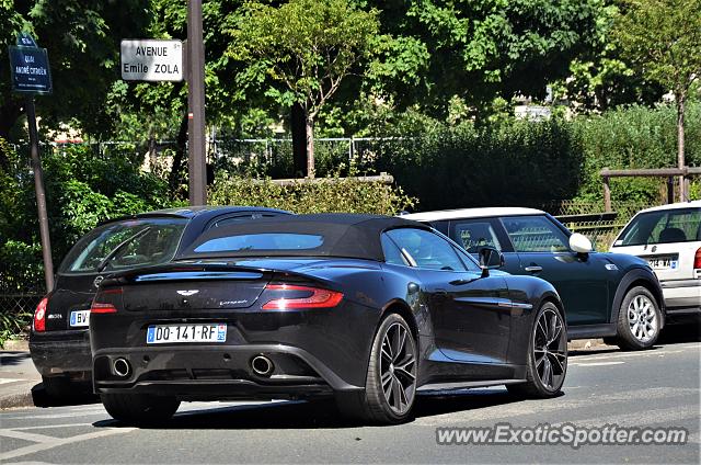 Aston Martin Vanquish spotted in Paris, France