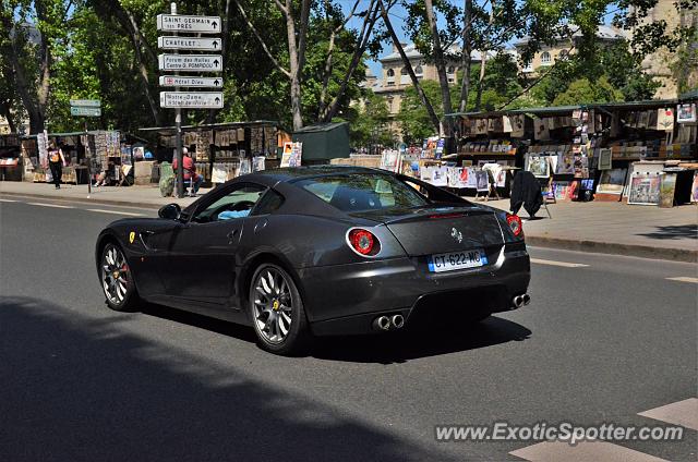 Ferrari 599GTB spotted in Paris, France