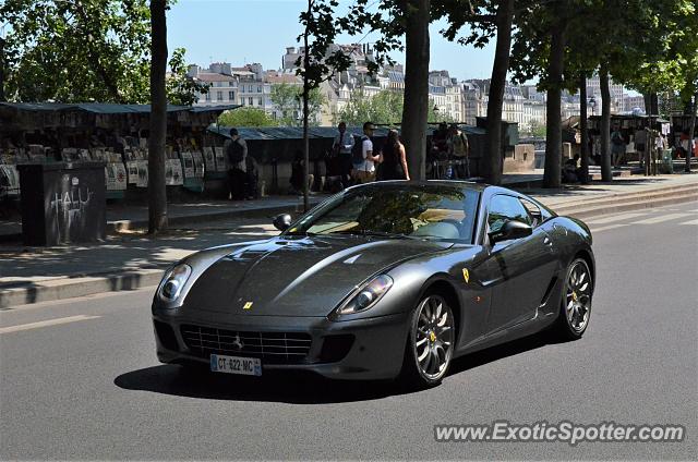 Ferrari 599GTB spotted in Paris, France
