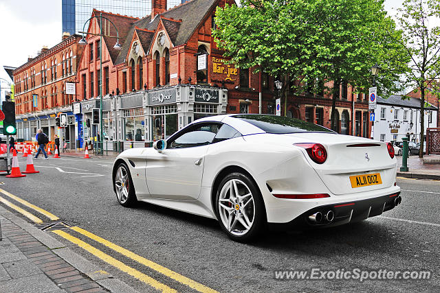 Ferrari California spotted in Birmingham, United Kingdom