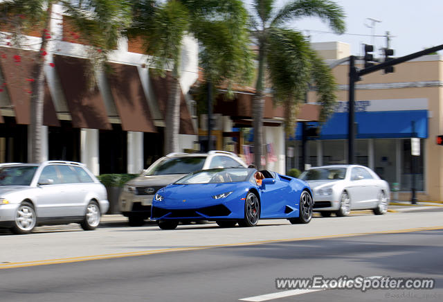 Lamborghini Huracan spotted in Palm Beach, Florida