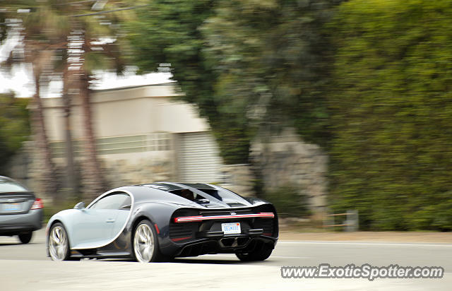 Bugatti Chiron spotted in Malibu, California