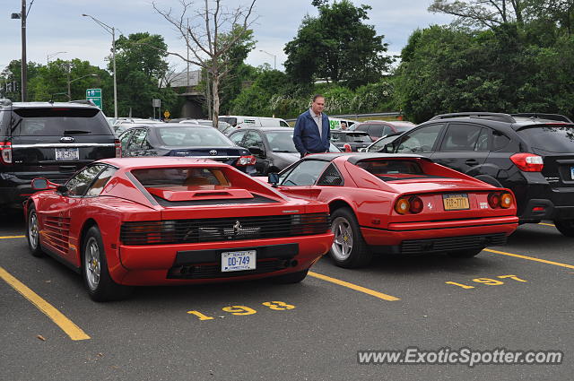 Ferrari Testarossa spotted in Greenwich, Connecticut