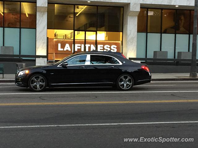 Mercedes Maybach spotted in Beverly  hillls, California