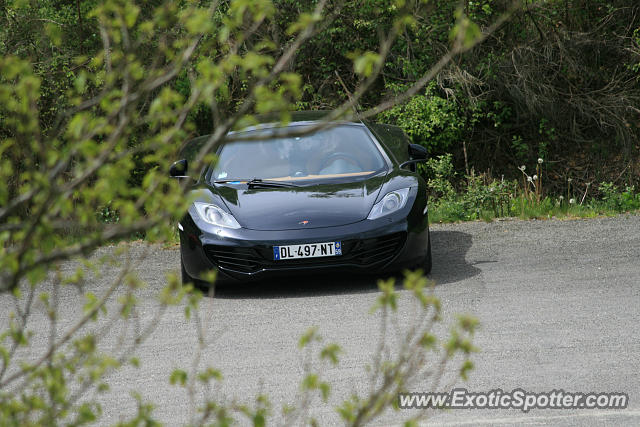 Mclaren MP4-12C spotted in Harcy, France