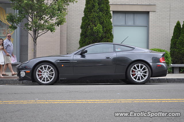 Aston Martin Vanquish spotted in Greenwich, Connecticut