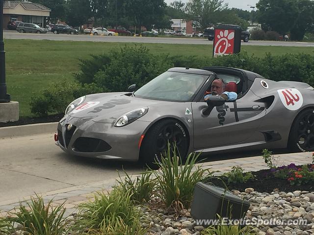 Alfa Romeo 4C spotted in Easton, Maryland