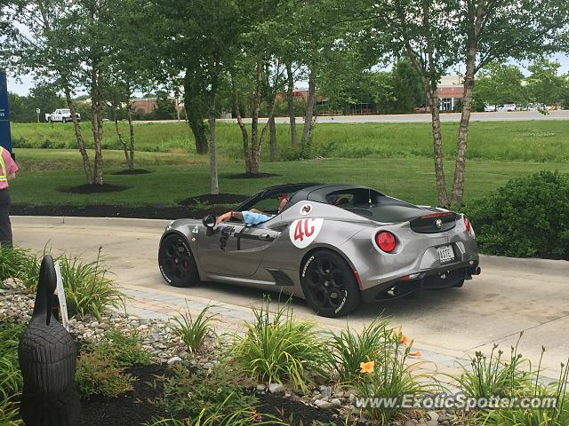 Alfa Romeo 4C spotted in Easton, Maryland