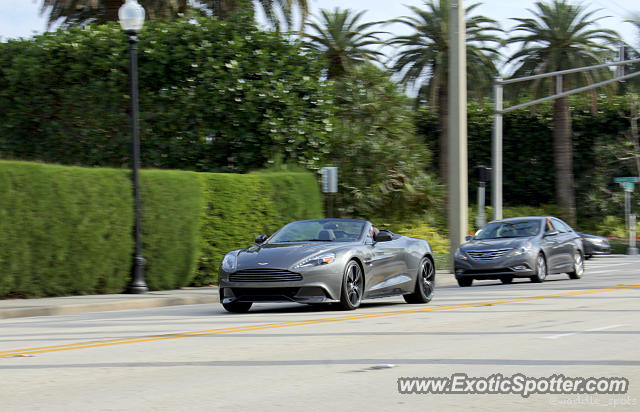 Aston Martin Vanquish spotted in Palm Beach, Florida