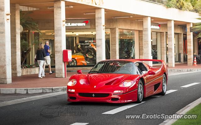 Ferrari F50 spotted in Monaco, Monaco