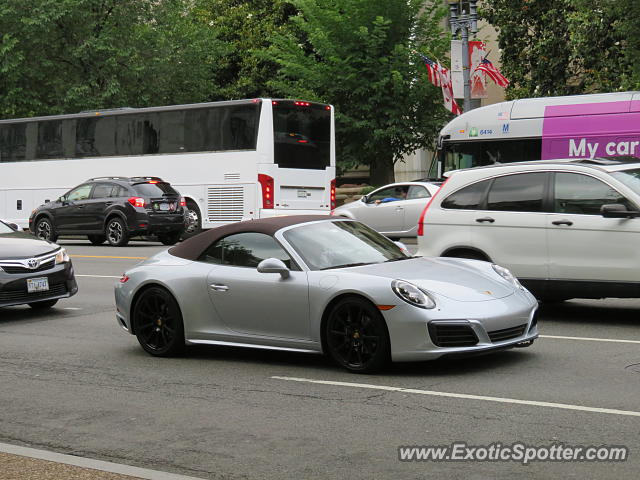 Porsche 911 spotted in Washington D.C., United States