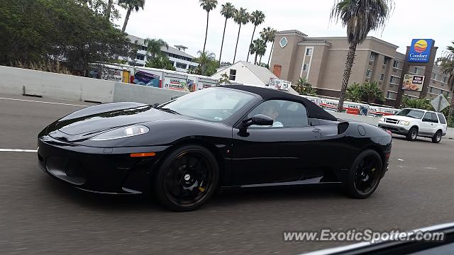 Ferrari F430 spotted in San Diego, California