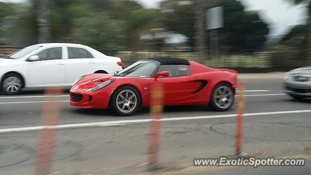 Lotus Elise spotted in San Diego, California