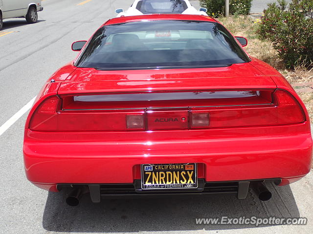 Acura NSX spotted in Woodside, California