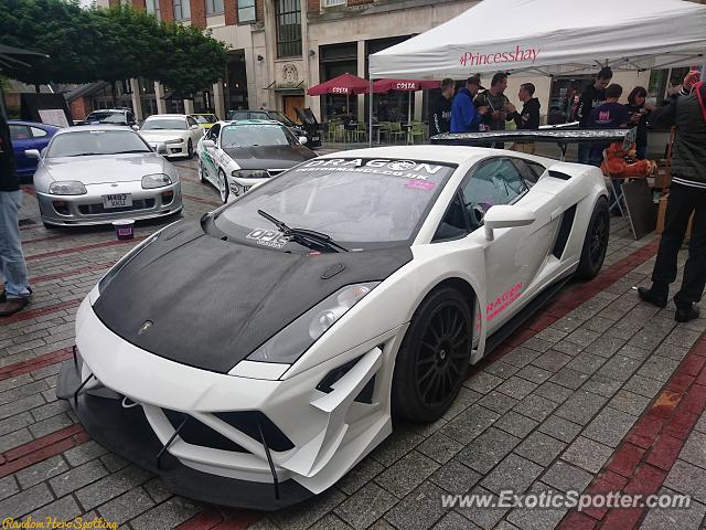 Lamborghini Gallardo spotted in Exeter, United Kingdom