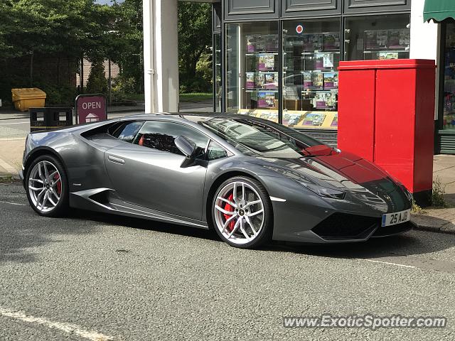 Lamborghini Huracan spotted in Hale, United Kingdom