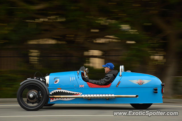 Morgan 3 Wheeler spotted in Malibu, California