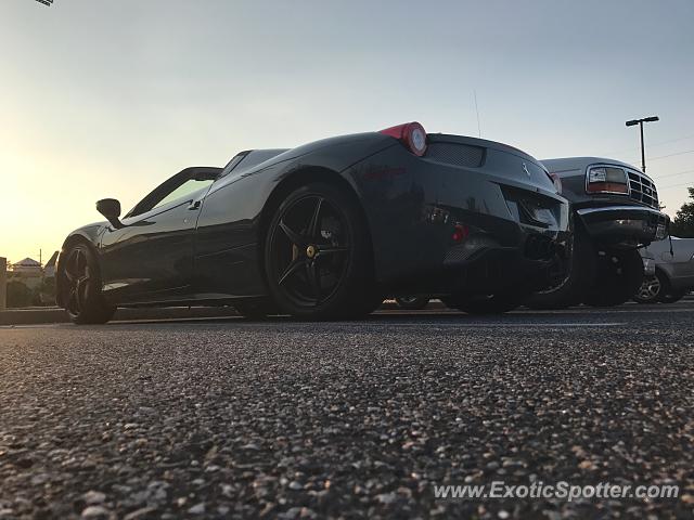 Ferrari 458 Italia spotted in Stevensville, Maryland