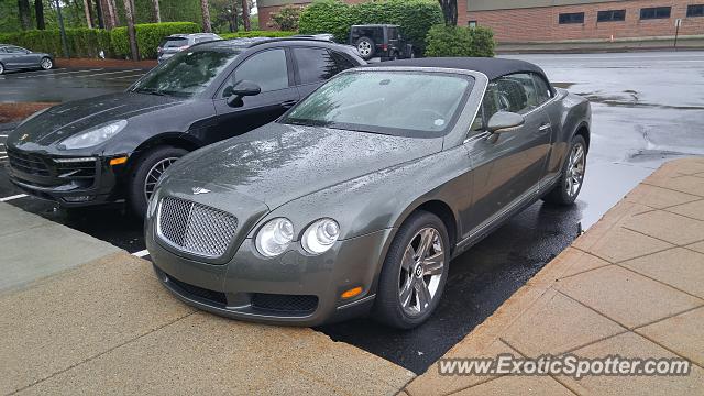 Bentley Continental spotted in Needham, Massachusetts