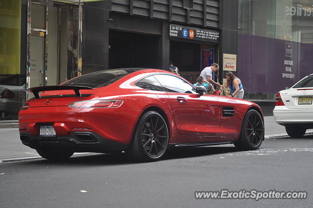 Mercedes AMG GT spotted in Manhasset, New York