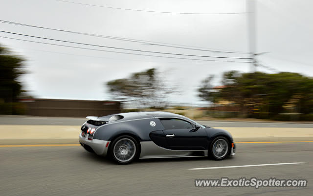Bugatti Veyron spotted in Malibu, California