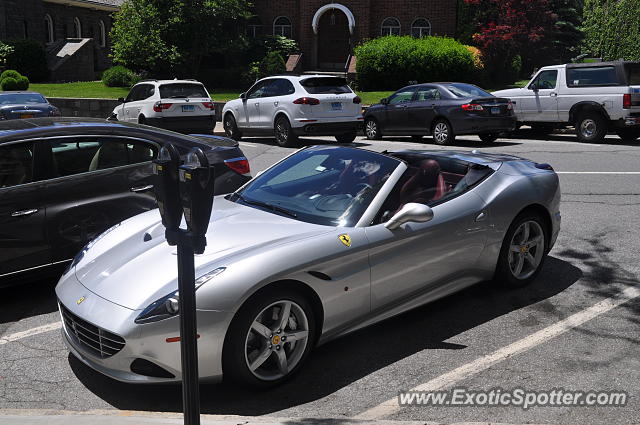 Ferrari California spotted in Greenwich, Connecticut