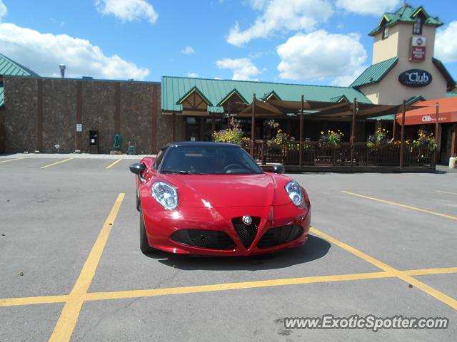 Alfa Romeo 4C spotted in Bozeman, Montana