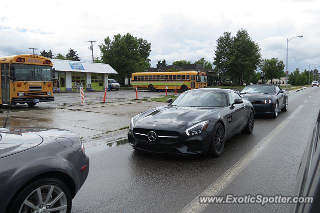 Mercedes AMG GT spotted in Bozeman, Montana