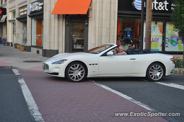 Maserati GranCabrio spotted in Summit, New York