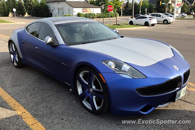 Fisker Karma spotted in Oakville, Canada