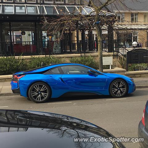BMW I8 spotted in Cheltenham, United Kingdom