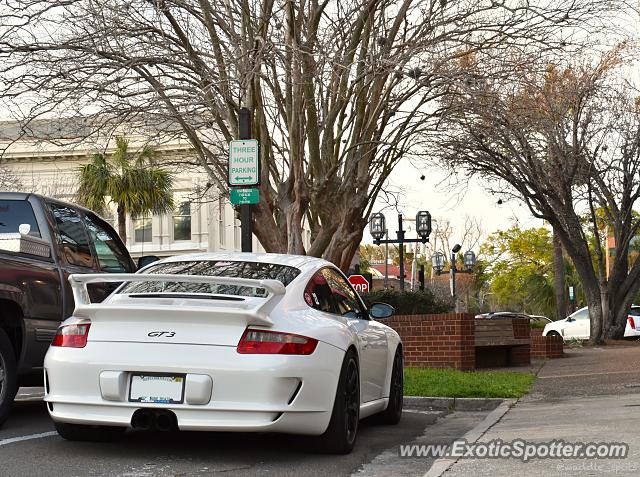 Porsche 911 GT3 spotted in Fernandina Beach, Florida