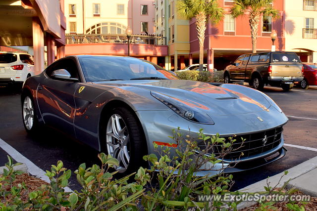 Ferrari F12 spotted in Fernandina Beach, Florida