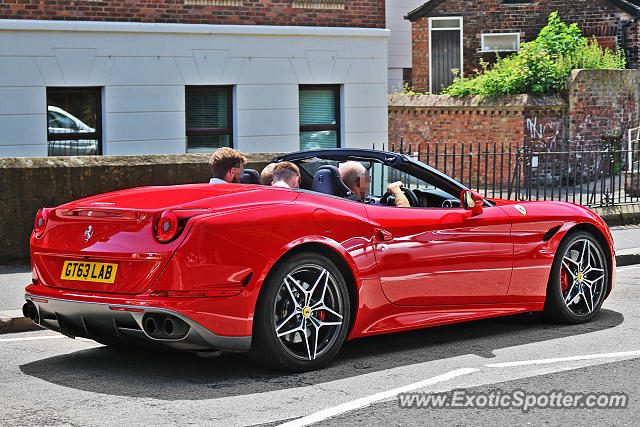 Ferrari California spotted in York, United Kingdom