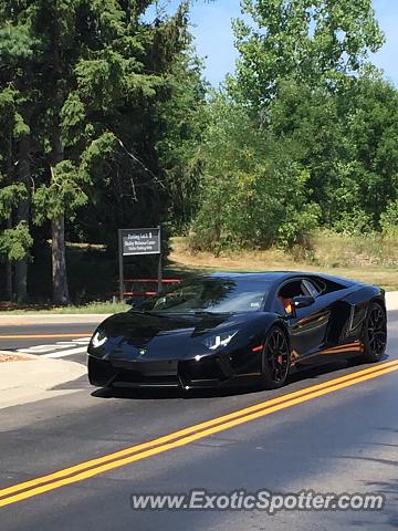 Lamborghini Aventador spotted in Rochester, New York