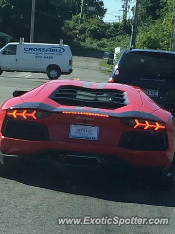 Lamborghini Aventador spotted in Rochester, New York