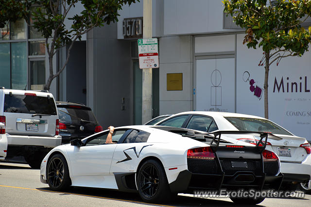 Lamborghini Murcielago spotted in West Hollywood, California