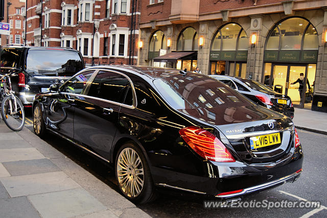 Mercedes Maybach spotted in London, United Kingdom