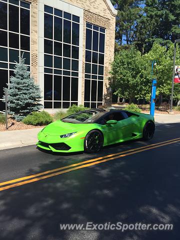 Lamborghini Huracan spotted in Pittsford, New York