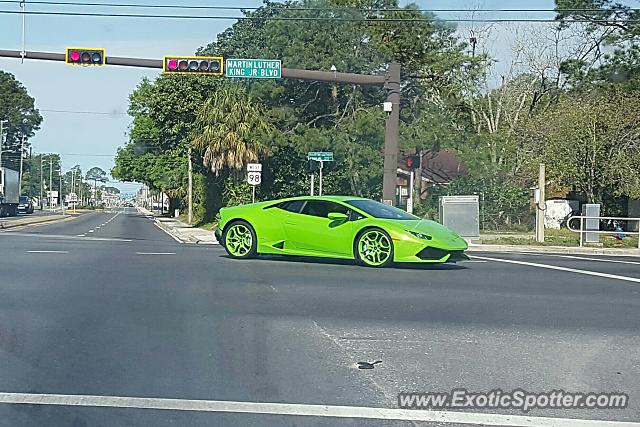 Lamborghini Huracan spotted in Panama City, Florida