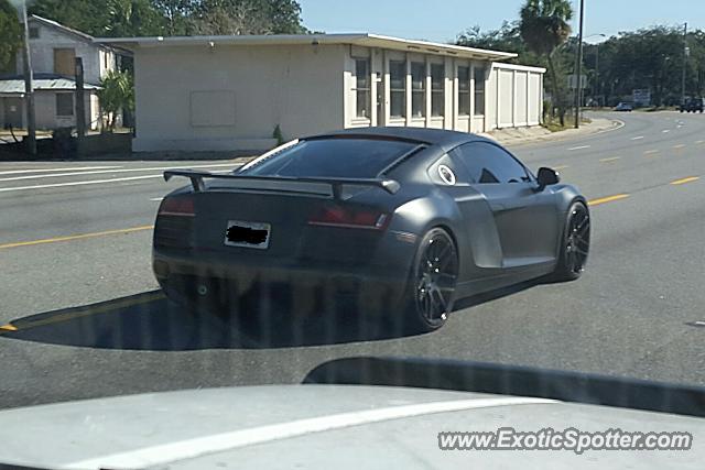 Audi R8 spotted in Panama City, Florida