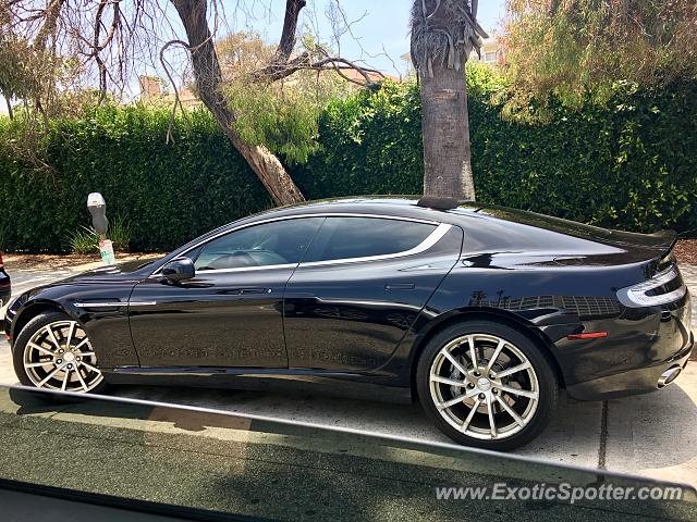 Aston Martin Rapide spotted in Santa Monica, California