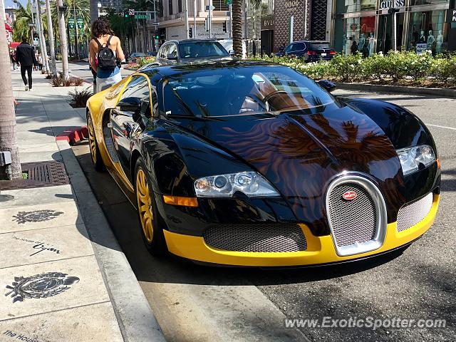 Bugatti Veyron spotted in Beverly Hills, California