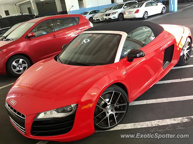 Audi R8 spotted in San Jose, California