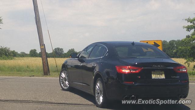 Maserati Quattroporte spotted in Colts neck, New Jersey