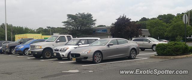 Maserati Quattroporte spotted in Brick, New Jersey
