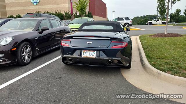 Aston Martin Vanquish spotted in Gainesville, Virginia