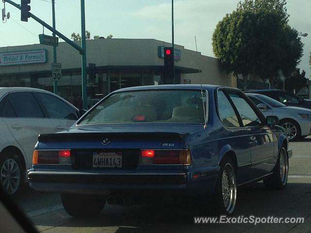 BMW M6 spotted in San Gabriel, California