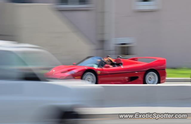 Ferrari F50 spotted in Saddle River, New Jersey